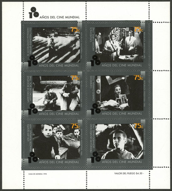 Lot 1290 - Argentina souvenir sheets - Guillermo Jalil - Philatino Auction # 2448 ARGENTINA: Lot 1290 - Argentina souvenir sheets - Guillermo Jalil - Philatino Auction # 2448 ARGENTINA: