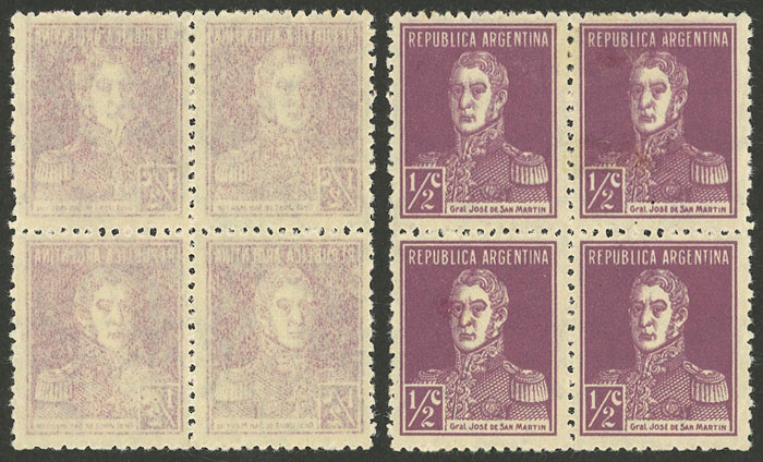 Lot 496 - Argentina general issues - Guillermo Jalil - Philatino Auction # 2448 ARGENTINA: Lot 496 - Argentina general issues - Guillermo Jalil - Philatino Auction # 2448 ARGENTINA: