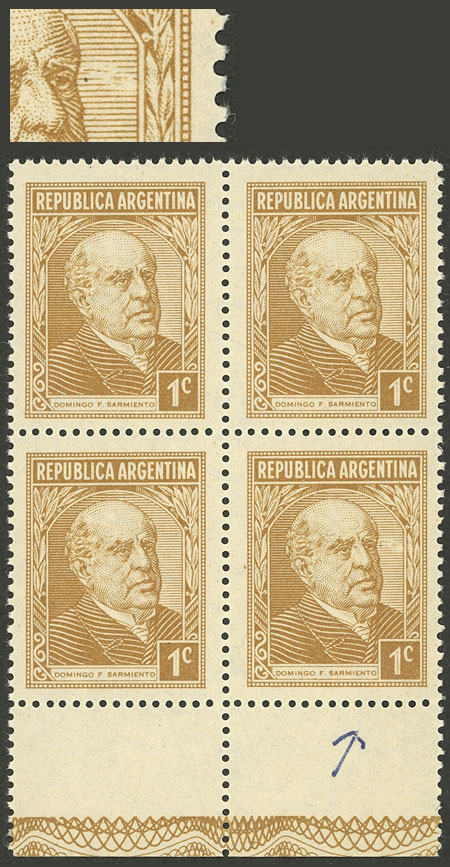 Lot 587 - Argentina general issues -  Guillermo Jalil - Philatino Auction # 2448 ARGENTINA: