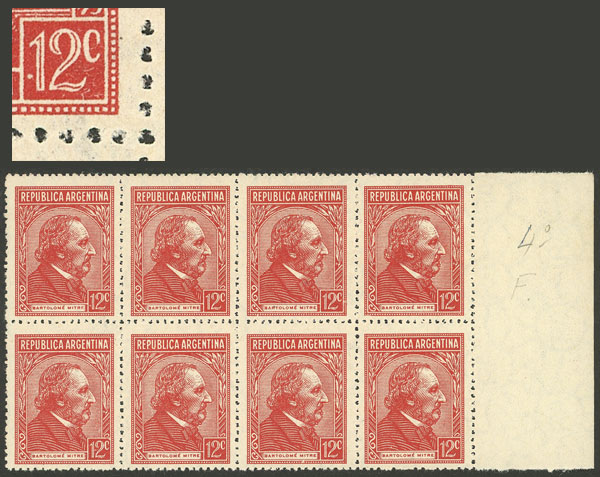 Lot 594 - Argentina general issues -  Guillermo Jalil - Philatino Auction # 2448 ARGENTINA: