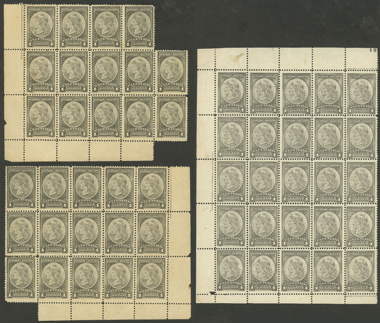 Lot 1307 - Argentina official stamps - Guillermo Jalil - Philatino Auction # 2448 ARGENTINA: Lot 1307 - Argentina official stamps - Guillermo Jalil - Philatino Auction # 2448 ARGENTINA: