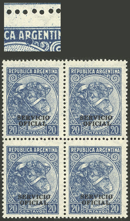 Lot 1349 - Argentina official stamps - Guillermo Jalil - Philatino Auction # 2448 ARGENTINA: Lot 1349 - Argentina official stamps - Guillermo Jalil - Philatino Auction # 2448 ARGENTINA: