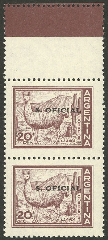Lot 1359 - Argentina official stamps - Guillermo Jalil - Philatino Auction # 2448 ARGENTINA: Lot 1359 - Argentina official stamps - Guillermo Jalil - Philatino Auction # 2448 ARGENTINA: