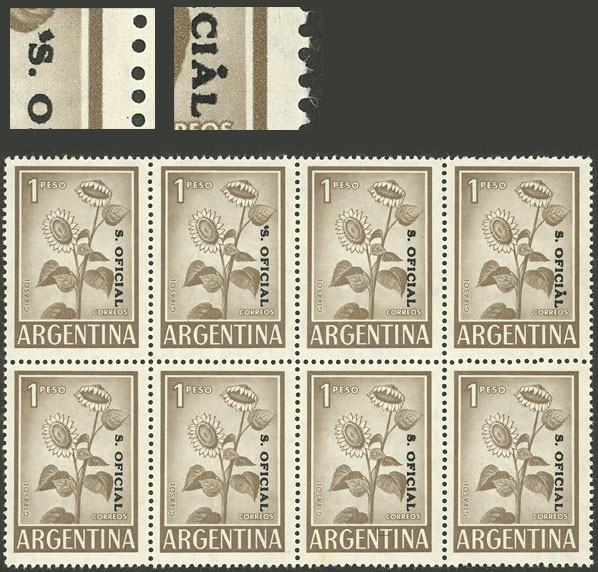 Lot 1361 - Argentina official stamps - Guillermo Jalil - Philatino Auction # 2448 ARGENTINA: Lot 1361 - Argentina official stamps - Guillermo Jalil - Philatino Auction # 2448 ARGENTINA: