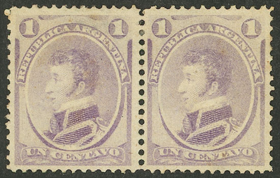Lot 127 - Argentina general issues - Guillermo Jalil - Philatino Auction # 2448 ARGENTINA: Lot 127 - Argentina general issues - Guillermo Jalil - Philatino Auction # 2448 ARGENTINA: