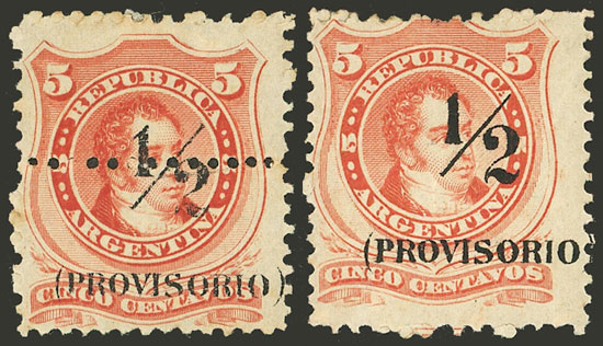 Lot 192 - Argentina general issues - Guillermo Jalil - Philatino Auction # 2448 ARGENTINA: Lot 192 - Argentina general issues - Guillermo Jalil - Philatino Auction # 2448 ARGENTINA: