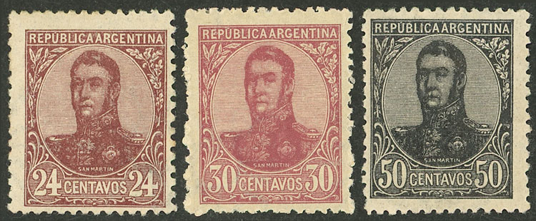 Lot 317 - Argentina general issues -  Guillermo Jalil - Philatino Auction # 2448 ARGENTINA: