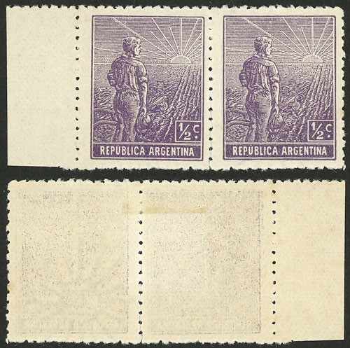 Lot 338 - Argentina general issues -  Guillermo Jalil - Philatino Auction # 2448 ARGENTINA:
