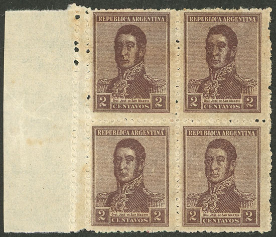 Lot 410 - Argentina general issues - Guillermo Jalil - Philatino Auction # 2448 ARGENTINA: Lot 410 - Argentina general issues - Guillermo Jalil - Philatino Auction # 2448 ARGENTINA: