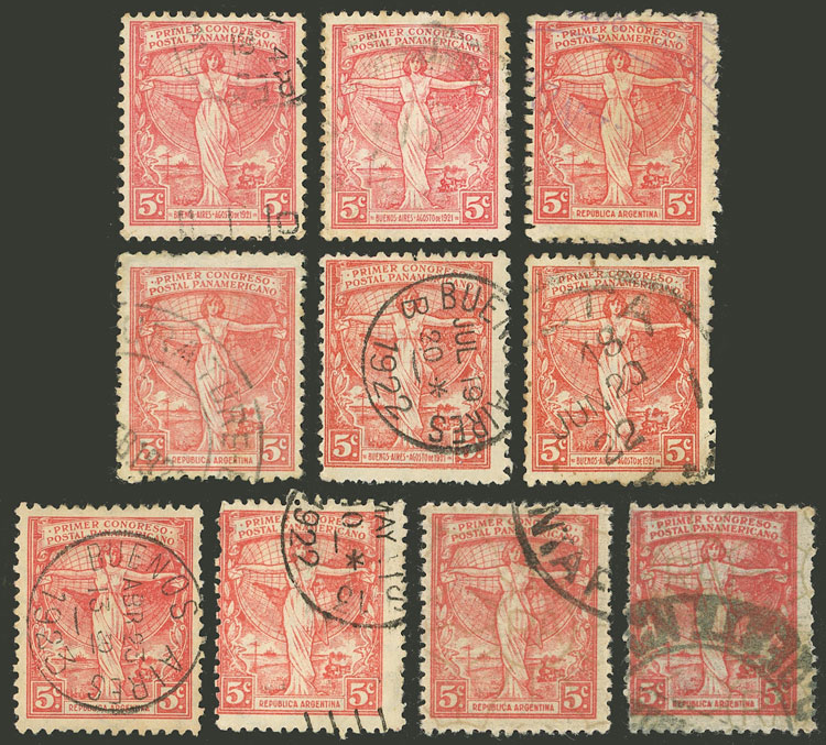 Lot 465 - Argentina general issues - Guillermo Jalil - Philatino Auction # 2448 ARGENTINA: Lot 465 - Argentina general issues - Guillermo Jalil - Philatino Auction # 2448 ARGENTINA: