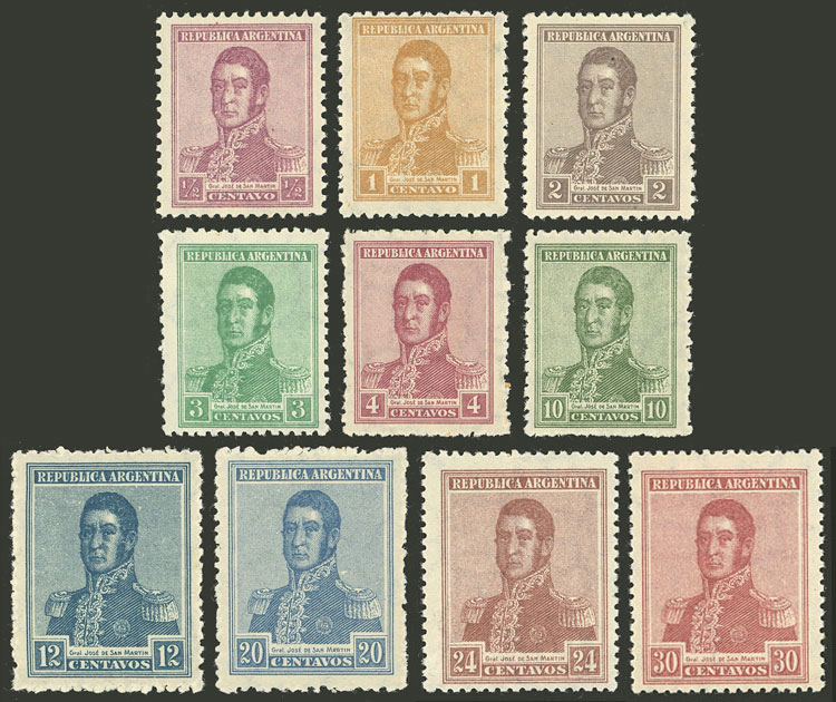 Lot 476 - Argentina general issues - Guillermo Jalil - Philatino Auction # 2448 ARGENTINA: Lot 476 - Argentina general issues - Guillermo Jalil - Philatino Auction # 2448 ARGENTINA: