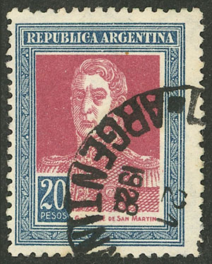 Lot 489 - Argentina general issues - Guillermo Jalil - Philatino Auction # 2448 ARGENTINA: Lot 489 - Argentina general issues - Guillermo Jalil - Philatino Auction # 2448 ARGENTINA: