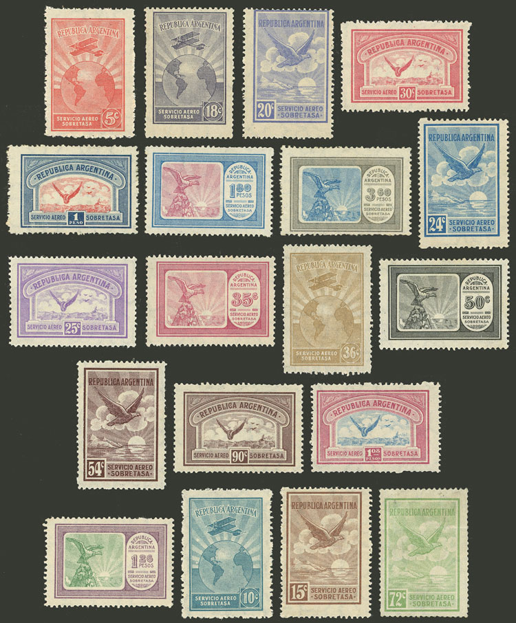 Lot 523 - Argentina general issues - Guillermo Jalil - Philatino Auction # 2448 ARGENTINA: Lot 523 - Argentina general issues - Guillermo Jalil - Philatino Auction # 2448 ARGENTINA: