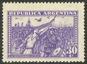 Lot 546 - Argentina general issues -  Guillermo Jalil - Philatino Auction # 2448 ARGENTINA:
