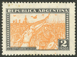 Lot 549 - Argentina general issues -  Guillermo Jalil - Philatino Auction # 2448 ARGENTINA: