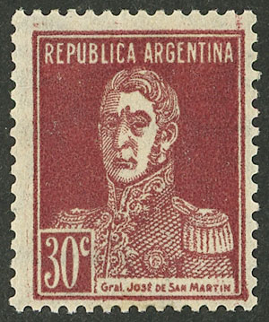 Lot 567 - Argentina general issues -  Guillermo Jalil - Philatino Auction # 2448 ARGENTINA: