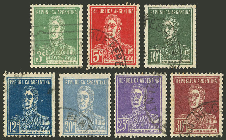 Lot 563 - Argentina general issues -  Guillermo Jalil - Philatino Auction # 2448 ARGENTINA: