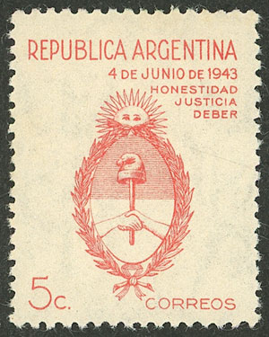 Lot 749 - Argentina general issues -  Guillermo Jalil - Philatino Auction # 2448 ARGENTINA: