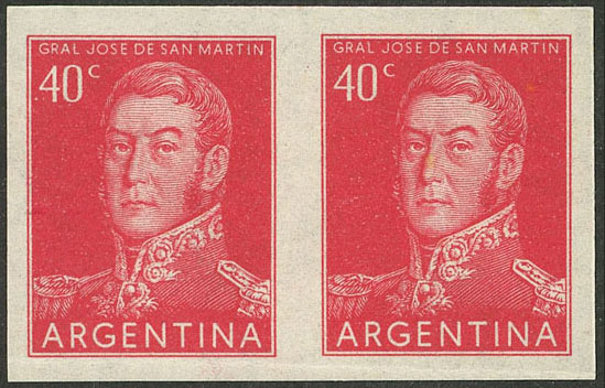 Lot 847 - Argentina general issues -  Guillermo Jalil - Philatino Auction # 2448 ARGENTINA: