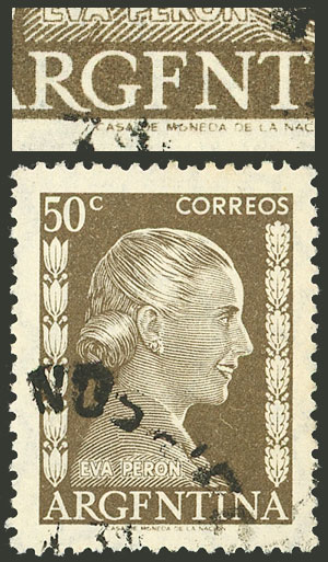 Lot 822 - Argentina general issues -  Guillermo Jalil - Philatino Auction # 2448 ARGENTINA: