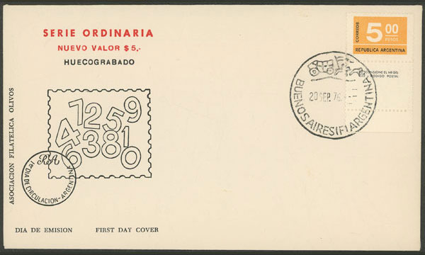 Lot 1001 - Argentina general issues - Guillermo Jalil - Philatino Auction # 2448 ARGENTINA: Lot 1001 - Argentina general issues - Guillermo Jalil - Philatino Auction # 2448 ARGENTINA: