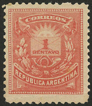 Lot 208 - Argentina general issues -  Guillermo Jalil - Philatino Auction # 2448 ARGENTINA: