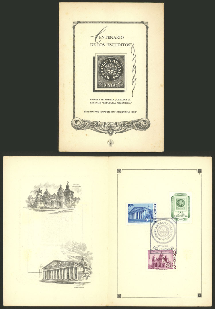 Lot 922 - Argentina general issues -  Guillermo Jalil - Philatino Auction # 2448 ARGENTINA: