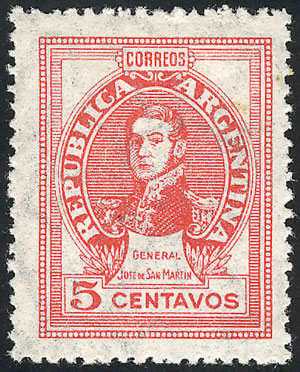 Lot 731 - Argentina general issues -  Guillermo Jalil - Philatino Auction # 2448 ARGENTINA: