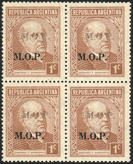 Lot 1335 - Argentina official stamps - Guillermo Jalil - Philatino Auction # 2448 ARGENTINA: Lot 1335 - Argentina official stamps - Guillermo Jalil - Philatino Auction # 2448 ARGENTINA: