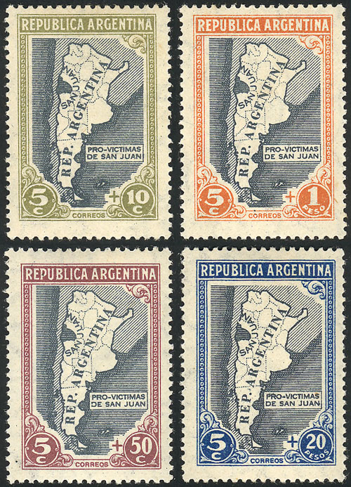 Lot 755 - Argentina general issues -  Guillermo Jalil - Philatino Auction # 2448 ARGENTINA: