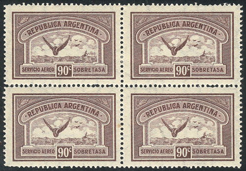 Lot 1202 - Argentina airmail -  Guillermo Jalil - Philatino Auction # 2448 ARGENTINA: