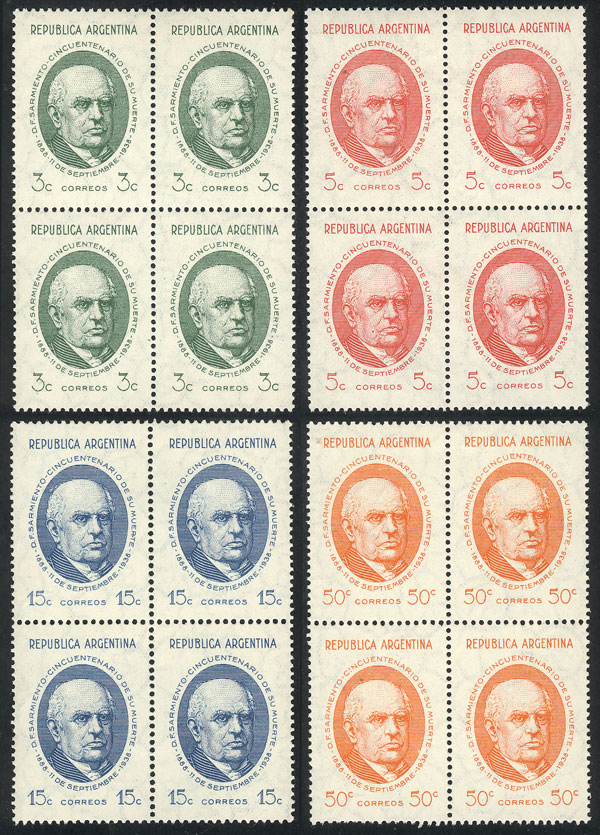 Lot 643 - Argentina general issues -  Guillermo Jalil - Philatino Auction # 2448 ARGENTINA: