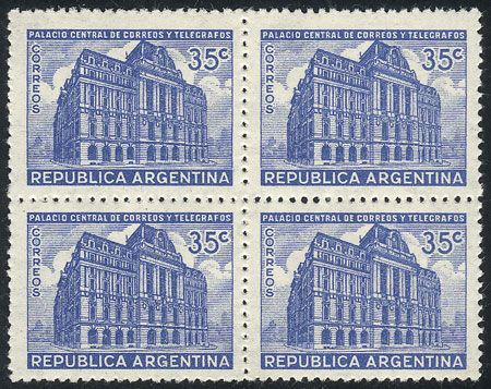 Lot 737 - Argentina general issues -  Guillermo Jalil - Philatino Auction # 2448 ARGENTINA: