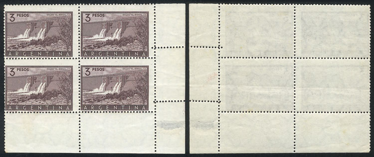 Lot 594 - Argentina general issues -  Guillermo Jalil - Philatino Auction # 2449 ARGENTINA: Very enjoyable general auction, with a lot of interesting material of all periods!!