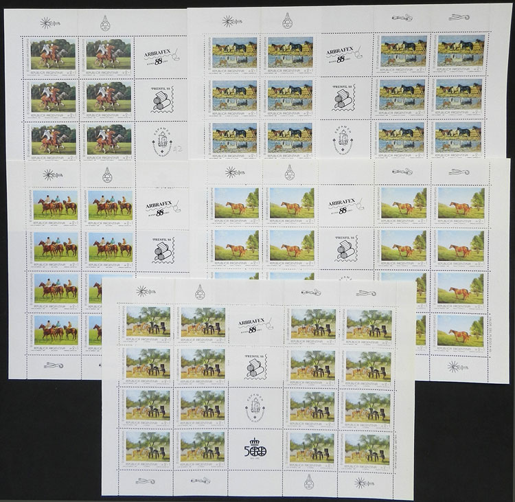 Lot 867 - Argentina general issues - Guillermo Jalil - Philatino Auction # 2449 ARGENTINA: Very enjoyable general auction, with a lot of interesting material of all periods!! Lot 867 - Argentina general issues - Guillermo Jalil - Philatino Auction # 2449 ARGENTINA: Very enjoyable general auction, with a lot of interesting material of all periods!!