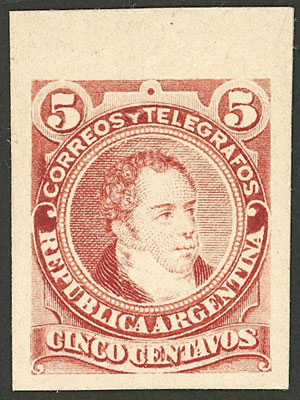 Lot 98 - Argentina general issues -  Guillermo Jalil - Philatino Auction # 2449 ARGENTINA: Very enjoyable general auction, with a lot of interesting material of all periods!!