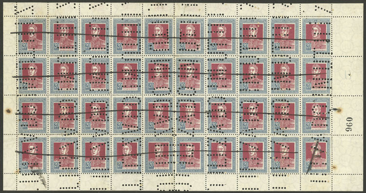 Lot 247 - Argentina general issues - Guillermo Jalil - Philatino Auction # 2449 ARGENTINA: Very enjoyable general auction, with a lot of interesting material of all periods!! Lot 247 - Argentina general issues - Guillermo Jalil - Philatino Auction # 2449 ARGENTINA: Very enjoyable general auction, with a lot of interesting material of all periods!!
