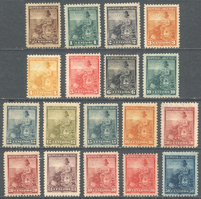 Lot 186 - Argentina general issues - Guillermo Jalil - Philatino Auction # 2449 ARGENTINA: Very enjoyable general auction, with a lot of interesting material of all periods!! Lot 186 - Argentina general issues - Guillermo Jalil - Philatino Auction # 2449 ARGENTINA: Very enjoyable general auction, with a lot of interesting material of all periods!!