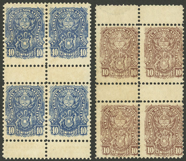 Lot 933 - Argentina telegraph stamps - Guillermo Jalil - Philatino Auction # 2502 ARGENTINA: Budget auction with very good material of all periods, including rarities! Lot 933 - Argentina telegraph stamps - Guillermo Jalil - Philatino Auction # 2502 ARGENTINA: Budget auction with very good material of all periods, including rarities!