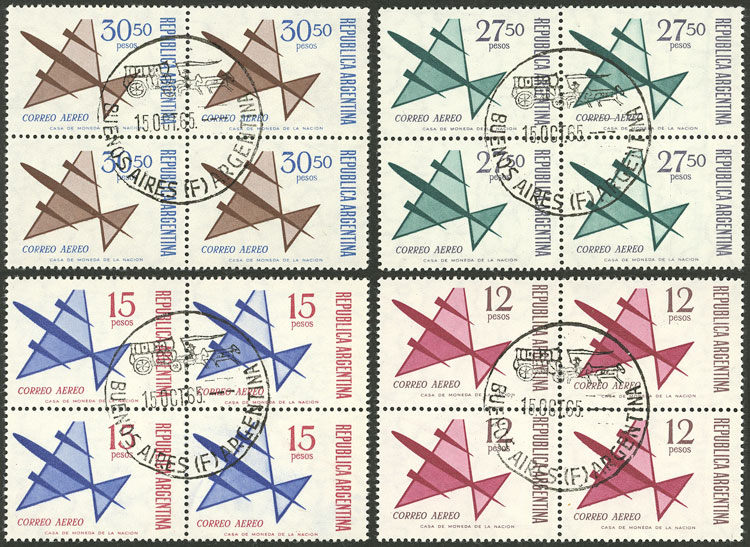 Lot 789 - Argentina airmail -  Guillermo Jalil - Philatino Auction # 2502 ARGENTINA: Budget auction with very good material of all periods, including rarities!