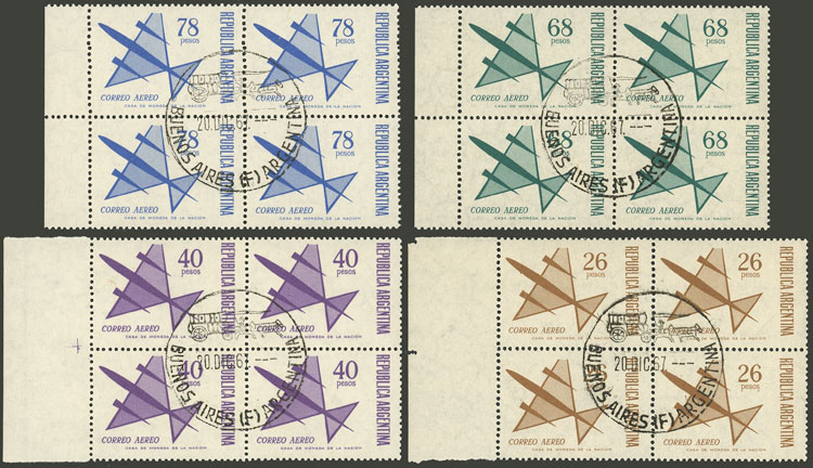 Lot 790 - Argentina airmail -  Guillermo Jalil - Philatino Auction # 2502 ARGENTINA: Budget auction with very good material of all periods, including rarities!