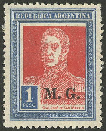 Lot 848 - Argentina official stamps - Guillermo Jalil - Philatino Auction # 2502 ARGENTINA: Budget auction with very good material of all periods, including rarities! Lot 848 - Argentina official stamps - Guillermo Jalil - Philatino Auction # 2502 ARGENTINA: Budget auction with very good material of all periods, including rarities!