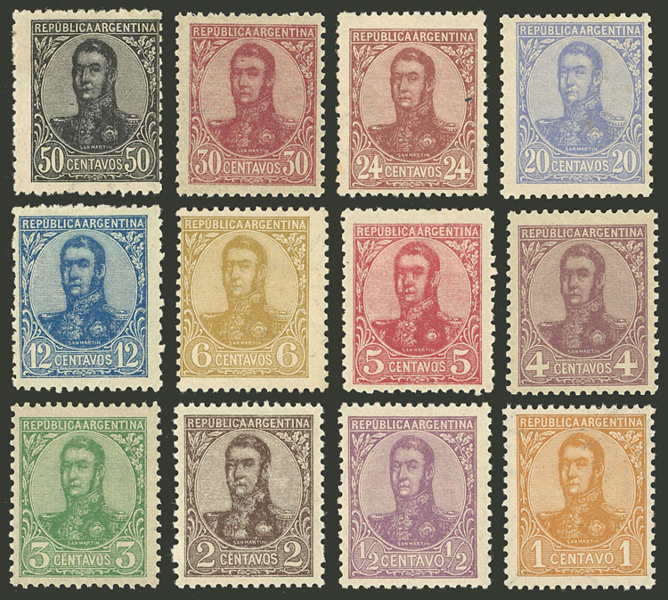 Lot 229 - Argentina general issues - Guillermo Jalil - Philatino Auction # 2502 ARGENTINA: Budget auction with very good material of all periods, including rarities! Lot 229 - Argentina general issues - Guillermo Jalil - Philatino Auction # 2502 ARGENTINA: Budget auction with very good material of all periods, including rarities!
