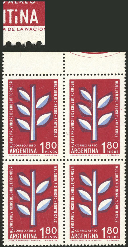 Lot 615 - Argentina general issues -  Guillermo Jalil - Philatino Auction # 2502 ARGENTINA: Budget auction with very good material of all periods, including rarities!