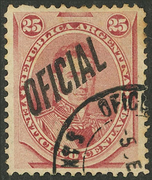 Lot 827 - Argentina official stamps - Guillermo Jalil - Philatino Auction # 2502 ARGENTINA: Budget auction with very good material of all periods, including rarities! Lot 827 - Argentina official stamps - Guillermo Jalil - Philatino Auction # 2502 ARGENTINA: Budget auction with very good material of all periods, including rarities!