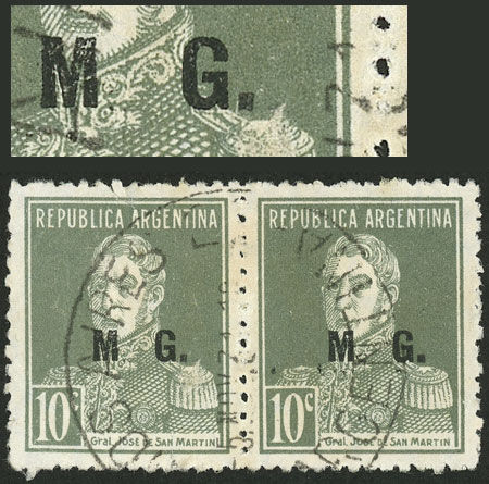Lot 847 - Argentina official stamps - Guillermo Jalil - Philatino Auction # 2502 ARGENTINA: Budget auction with very good material of all periods, including rarities! Lot 847 - Argentina official stamps - Guillermo Jalil - Philatino Auction # 2502 ARGENTINA: Budget auction with very good material of all periods, including rarities!