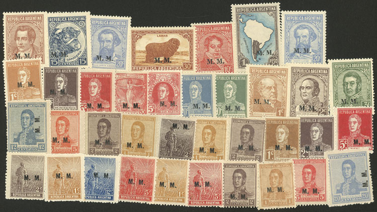 Lot 869 - Argentina official stamps - Guillermo Jalil - Philatino Auction # 2502 ARGENTINA: Budget auction with very good material of all periods, including rarities! Lot 869 - Argentina official stamps - Guillermo Jalil - Philatino Auction # 2502 ARGENTINA: Budget auction with very good material of all periods, including rarities!