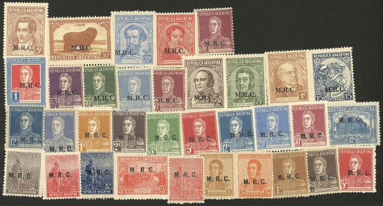 Lot 887 - Argentina official stamps -  Guillermo Jalil - Philatino Auction # 2502 ARGENTINA: Budget auction with very good material of all periods, including rarities!