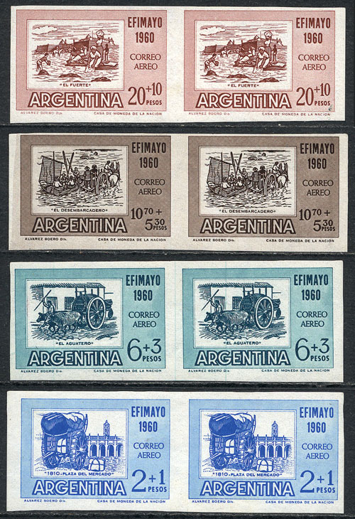 Lot 785 - Argentina airmail -  Guillermo Jalil - Philatino Auction # 2502 ARGENTINA: Budget auction with very good material of all periods, including rarities!