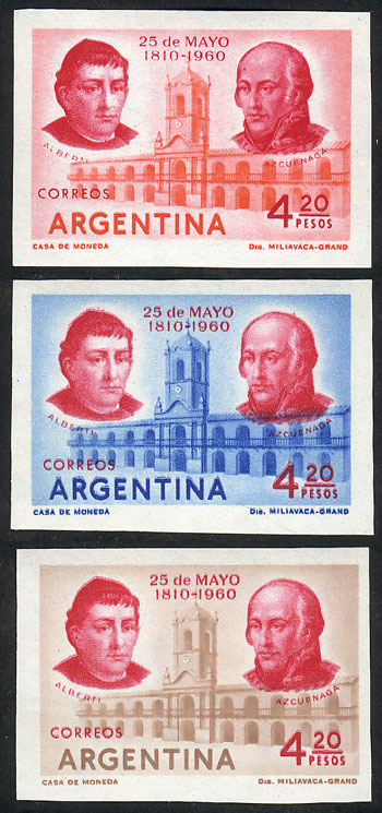 Lot 613 - Argentina general issues -  Guillermo Jalil - Philatino Auction # 2502 ARGENTINA: Budget auction with very good material of all periods, including rarities!